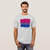 BISEXUELLE STRIPES-DESIGN T-Shirt (Vorne ganz)