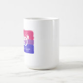 BISEXUELLE SYMBOL-FLAGGE KAFFEETASSE (Mittel)