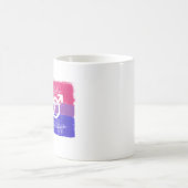 BISEXUELLE SYMBOL-FLAGGE KAFFEETASSE (Mittel)