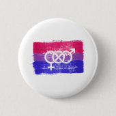 BISEXUELLE SYMBOL-PREISFLAGE BUTTON (Vorderseite)