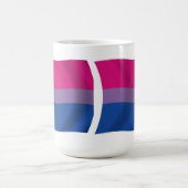 Bisexuelle Tasse der Flagge (Mittel)