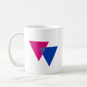 BISEXUELLE TRIANGELSYMBOL KAFFEETASSE (Links)