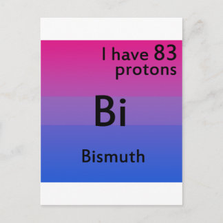 Bisexuelle Wissenschaft Postkarte