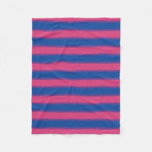 Bisexuellen-Flagge Fleecedecke