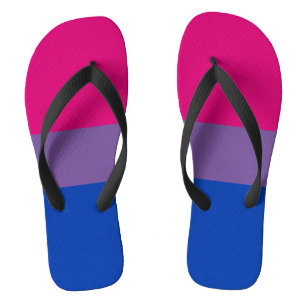 Bisexuellen-Stolz-Flagge Badesandalen