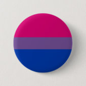 Bisexuellen-Stolz-Flagge Button (Vorderseite)