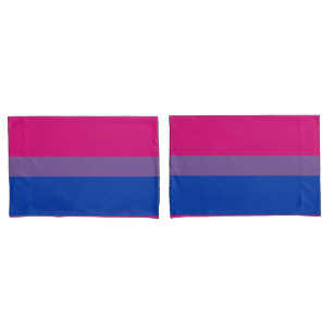 Bisexuellen-Stolz-Flagge Kissenbezug