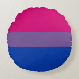 Bisexuellen-Stolz-Flagge Rundes Kissen