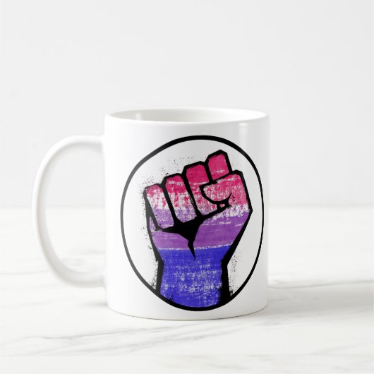 Bisexueller Faustkreis Kaffeetasse (Links)