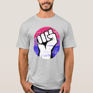 Bisexueller Faustkreislauf T-Shirt