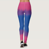 Bisexueller Flaggen-Leggings Leggings (Rückseite)