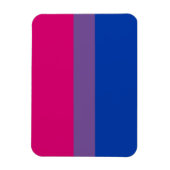 Bisexueller Flaggenmagnet Magnet (Vertikal)