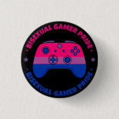 Bisexueller Gamer Prix Video Game Controller Button (Vorderseite)