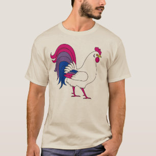 Bisexueller Hahn T-Shirt
