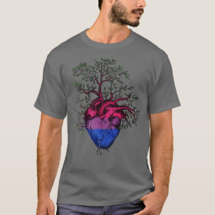 Bisexueller Herzbaum des Lebens 1 T-Shirt