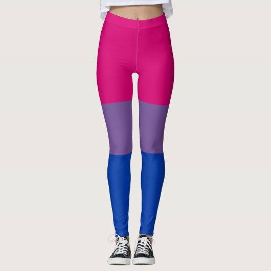 Bisexueller horizontaler Streifen der Leggings (Vorderseite)