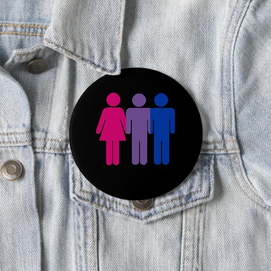Bisexueller Junge Button (Beispiel)