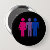 Bisexueller Junge Button (Vorne & Hinten)