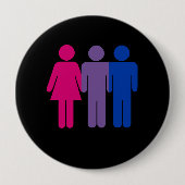 Bisexueller Junge Button (Vorderseite)