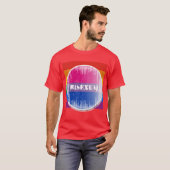 Bisexueller Knopf distressed.png T-Shirt (Vorne ganz)