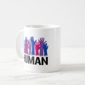 Bisexueller Mensch Kaffeetasse (Vorderseite Links)