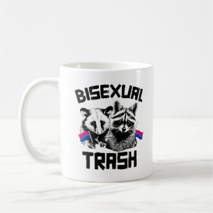 Bisexueller Müllwaschbär und Opossum Kaffeetasse