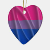 BISEXUELLER PREIS KERAMIKORNAMENT (Links)