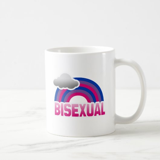BISEXUELLER RAINBOW KAFFEETASSE (Rechts)