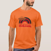 BISEXUELLER RAINBOW T-Shirt (Vorderseite)