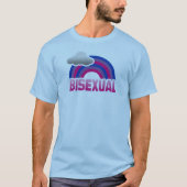 BISEXUELLER RAINBOW T-Shirt (Vorderseite)