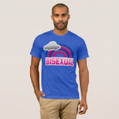 BISEXUELLER RAINBOW T-Shirt (Vorne ganz)