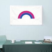 Bisexueller Regenbogen Banner (Messeveranstaltung)