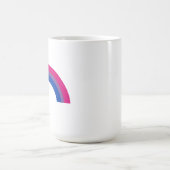 Bisexueller Regenbogen Kaffeetasse (Mittel)