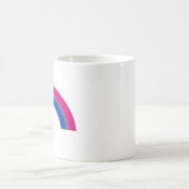 Bisexueller Regenbogen Kaffeetasse (Mittel)