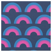 Bisexueller Regenbogen Stoff (Nahaufnahme)