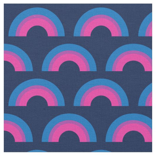 Bisexueller Regenbogen Stoff (Nahaufnahme)