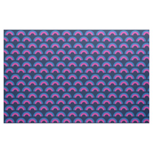 Bisexueller Regenbogen Stoff (Fat Quarter (45,7 x 55,9 cm))