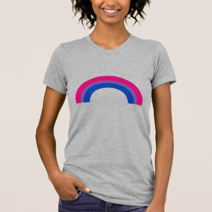 Bisexueller Regenbogen T-Shirt