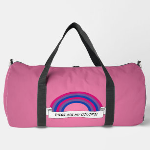 Bisexueller Regenbogenstolz Duffle Bag