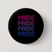 Bisexueller Retro-Stolz Button (Vorderseite)
