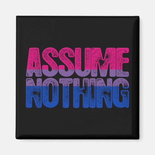 Bisexueller Stolz Annahme nichts Magnet (Vorne)