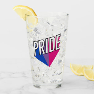 Bisexueller Stolz-Ausbruch Glas