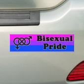Bisexueller Stolz Autoaufkleber (Auf Auto)
