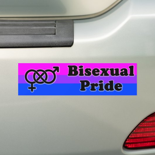 Bisexueller Stolz Autoaufkleber (Auf Auto)
