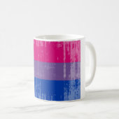 BISEXUELLER STOLZ BEUNRUHIGTER ENTWURF KAFFEETASSE (VorderseiteRechts)