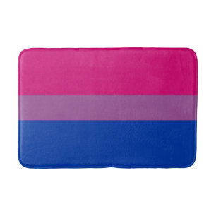 Bisexueller Stolz (Bi-Flagge) Badematte