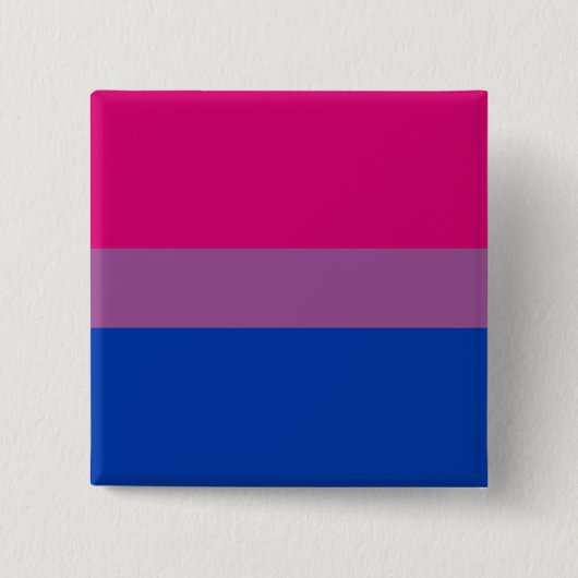 Bisexueller Stolz (Bi-Flagge) Button (Vorderseite)