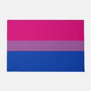 Bisexueller Stolz (Bi-Flagge) Fußmatte