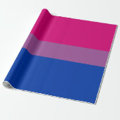 Bisexueller Stolz (Bi-Flagge) Geschenkpapier (Ungerollt)