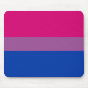 Bisexueller Stolz (Bi-Flagge) Mousepad